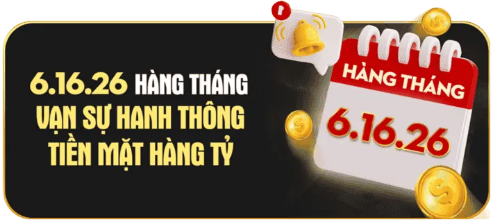 Thưởng hoàn trả hàng ngày cho người chơi bắn cá